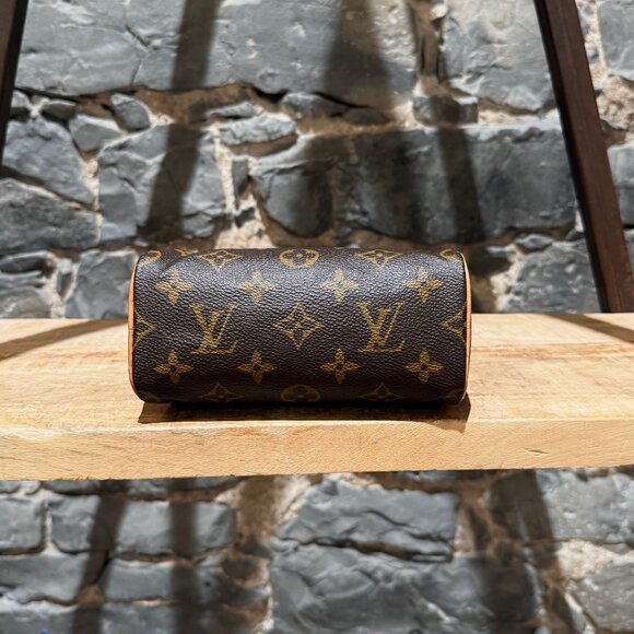 Louis Vuitton 1998 Brown Monogram Mini Speedy HL Handbag - Picture 6 of 15